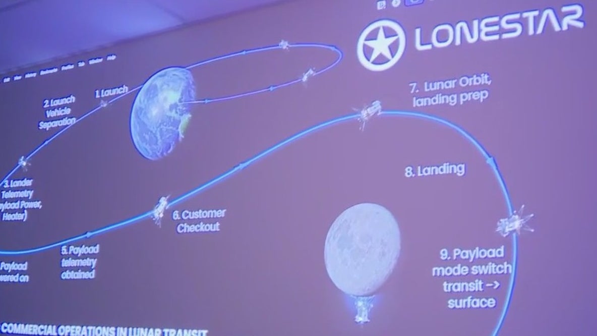 Space startup sending data center to moon